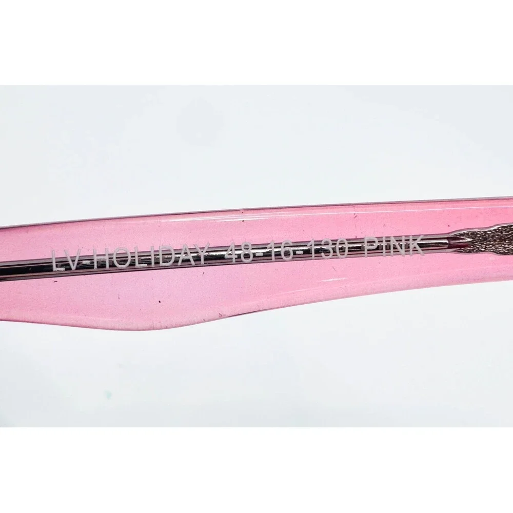 Legit Eyeglasses Women Pink LV Holiday 48-16-130 Full Rim Frames 45047
